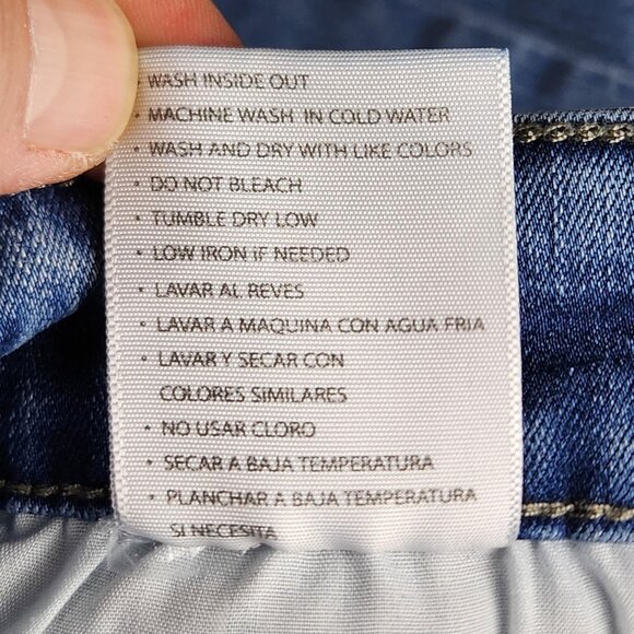 KanCan Jeans Womens 7 27 Blue High Rise Skinny Ankle Stretch Denim Casual - Picture 11 of 11